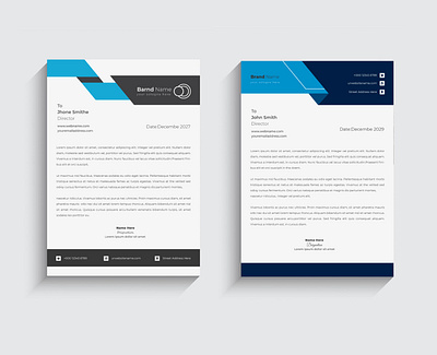 Letterhead Design print ready