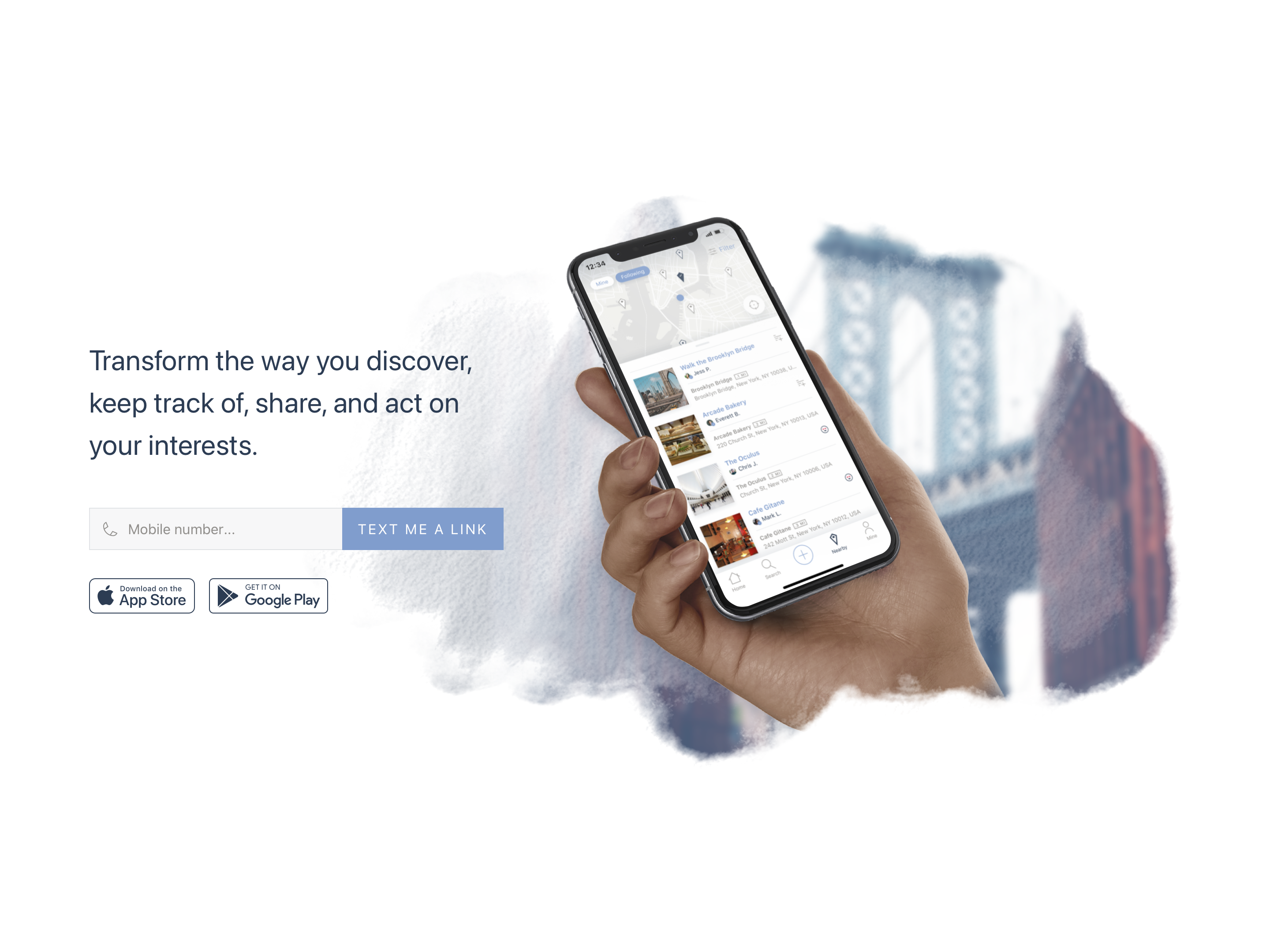 Text me a link design illustration ios mobile ui web