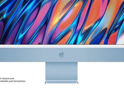 FREE M1 iMac Mockup abstract clean device display imac mockups laptop mac macbook mobile web mockup phone mockup presentation realistic simple smartphone theme ui web webpage website