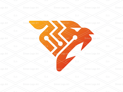 Roaring Tiger Tech Logo for Sale artificial intelligence black panther cat circuit board communication connection cyber electronic games jaguar logo multimedia networking robot sabretooth security software techie technology tiger