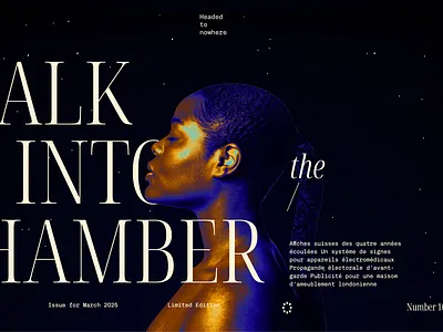 Hero Project / 001 art direction cursor ia dev graphic design hero ui web design