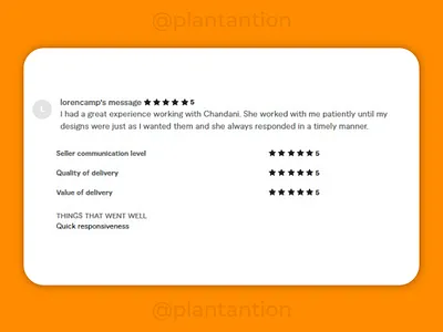 Client Feedback graphic design logo