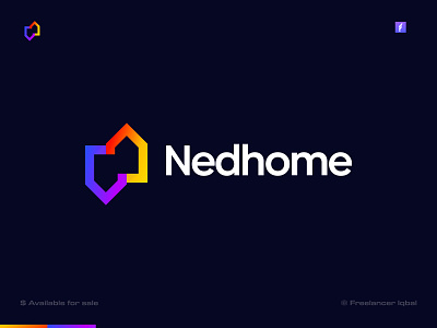 N Home Logo Design best logo design best logo designer brand branding design gradient logo home logo house logo identity landsmark logo logo logo designer logo mark mark minimalist logo modern logo modern logo desidgn monogram property logo real estate logo