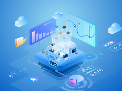 Atmospheric Monitoring Analysis branding computer design graphic illustration