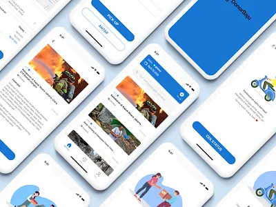 DonorBaju - Clothes Donation App application case study clothes dailyui donation figma ios mobile app design mobile ui prototype ui design ux design