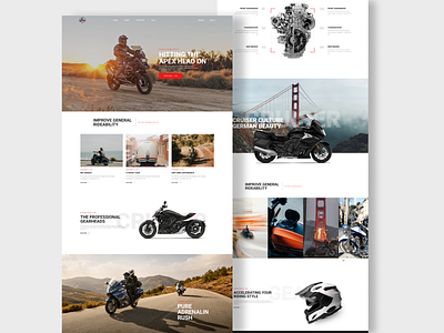 Motorcycle Store branding figma graphic design landing page motorcycle store motorcycle website product design product designer ui ui design ux ux design web