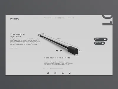 Philips Shop Concept app branding graphic design ui ux webdesign