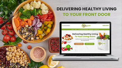 Fam-Snack (Healthy Snack Delivery) branding logo ui