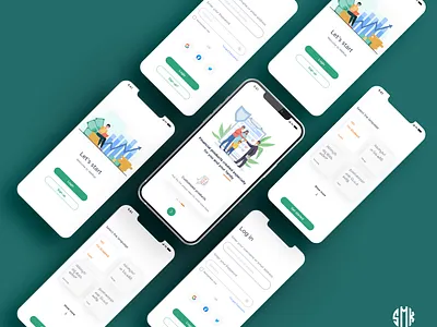 Login UI branding design figma login smk ui ux xd