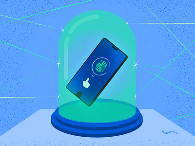 Cyber Security Illustration branding design icon illustration vector