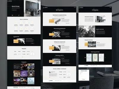 Ibora Group - Corporate Website Inner Pages agency analytics architecture dashboard ecommerce experience free interaction interface landing page product research service studio ui ux web app website