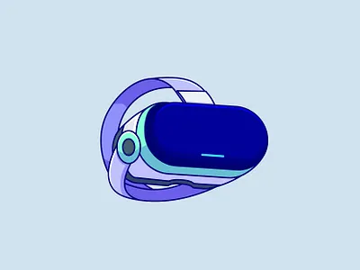 Virtual Reality adobe adobe illustration art cartoon design disgital drawing drawing dribbble flat flat design flat icon graphic graphic design icon illustration logo logo cartoon metaverse vector vr