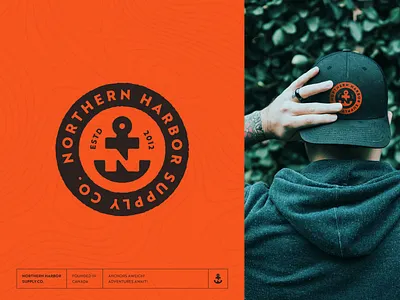 Northern Harbor Supply Co. | Logo Design adobe illustrator brand identity branding design harbor logo logo design northern harbor northern harbor supply co. old logo outdoor vector vintage vintage logo