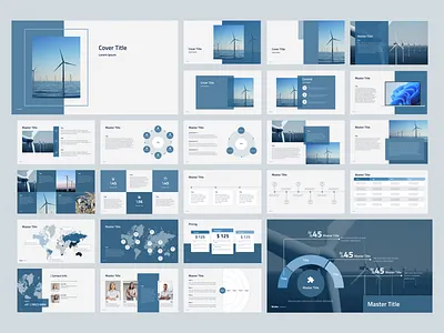 Pitch Deck Design deck design energy pitch presentation slide sustainability template