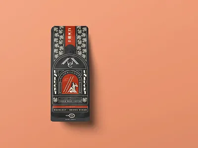 Unlucky Coffee Packaging brand identity branding coffe design hand lettered hand lettering illustration ladder logo lucky mirror procreate retro unlucky
