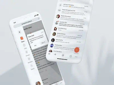 Careerum Web Social Platform product design ui ux web design