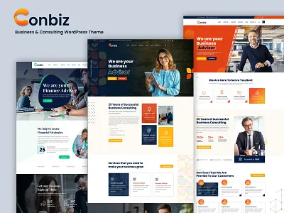 Business & Consulting WordPress Theme agency business consulting corporate design finance landingpage service taxagency template uiux webagency webdesign wordpresstheme