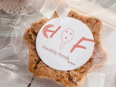 Healthy foods by Kris. Logo. Branding 3d animation branding design graphic design illustration logo motion graphics typography ui ux vector