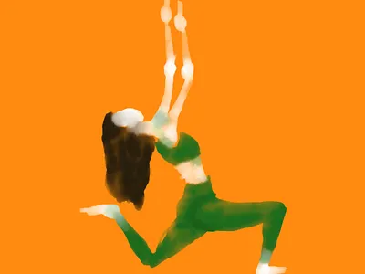 Yoga brainstorming color design freelance freelancer illustration yoga