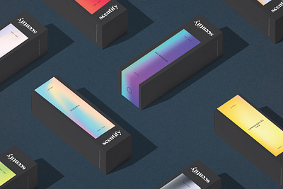 Scentify branding design fragrance logo packaging scents