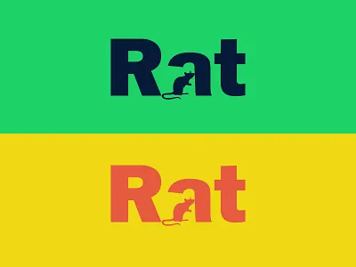 Rat minimalist logo branding graphic design logo