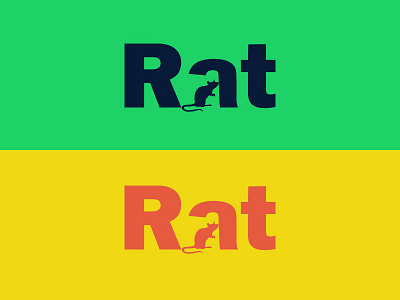 Rat minimalist logo branding graphic design logo