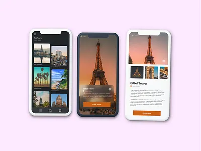 Travel App Design app design illustration travel app ui website website design