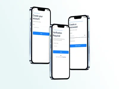 Create account app create account design forgot password forms inputs interaction login onboarding signin signup verify