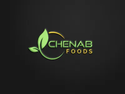 Chenab Foods Logo Design 3d animation brand branding design graphic design icons illustration logo logo design logodesign motion graphics ui vector