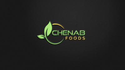 Chenab Foods Logo Design 3d animation brand branding design graphic design icons illustration logo logo design logodesign motion graphics ui vector