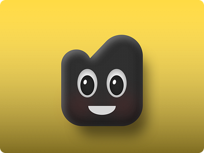 Smooly 3d character design icon logo skeuomorphic design skeuomorphism