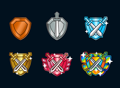 TWITCH STREAM BADGES 2d 3d animation badges brand identity branding design flat graphic design icon illustration logo minimal motion graphics streamer twitch badges typography ui vector web