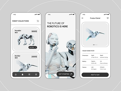 Robot Store App