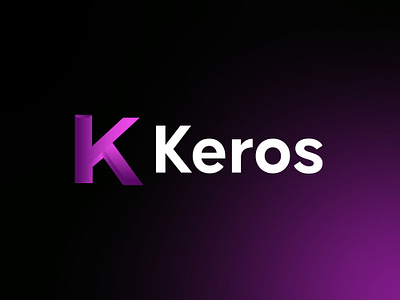 Keros Logo Design brand guideline brand identity design branding business logo creative logo design flat logo gradient logo graphic design illustration k logo logo logo branding logo design logo folio logo mark logo type minimalist logo modern logo