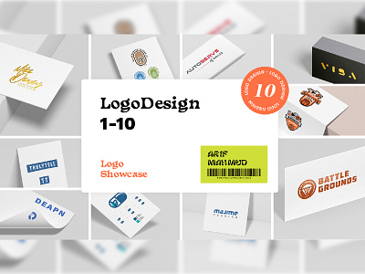 Logo Folio 1-10 3d brand design brand identity brand logo branding business logo colourfull company flat gradient graphic design letter logo logo logo mark logo showcase logo typo logofolio minimalist modern logo portfolio
