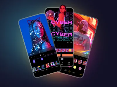 Video Editor design figma illustration ui ux vector