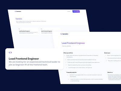 Openlytics ui webflow website