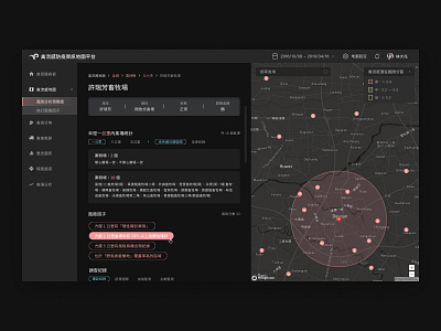 GIS Dashboard dashboard gis taiwan ui