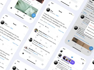 Twitter Edit Feature design figma ui