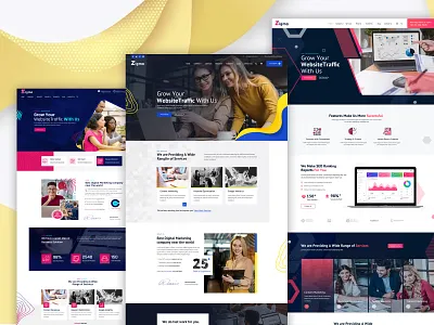 SEO & Digital Marketing WordPress Theme business corporate design digital agency landingpage marketing online business online marketing online store seo seo services service template webdesign wordpresstheme