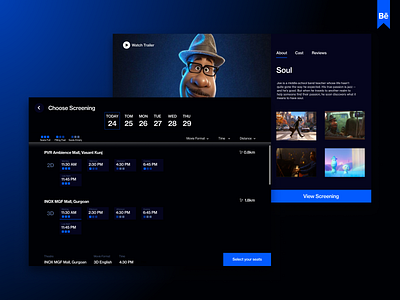 Cinema Booking Website🍿| 368 Cinemas app behance booking case study cinema concept design figma film inspiration layout movies theater ticket ticket booking ui ui design uiux ux web