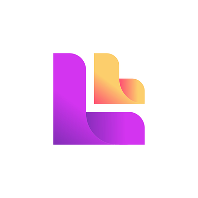 L Logo brand identity branding design logo logodesign