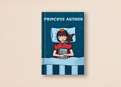 Princess Author 2d book cartoon design digitalart drawing illustration ilustration