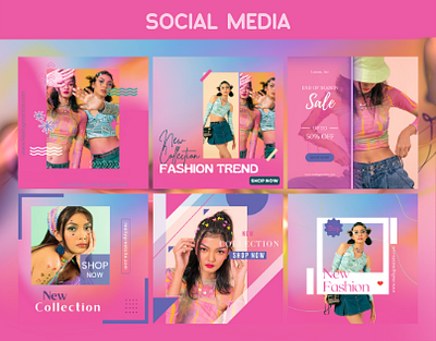 Social Media Posts graphic design motion graphics