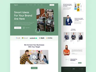 Creative Landing Page agency landing page best ui best website branding creative agency creative design creative landing page creative ui daily ui design landing page trendy design ui ui design ux ux design uxui web design web ui design website