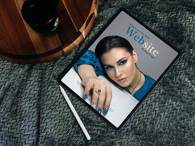 Free Tablet Website Mockup ui ux