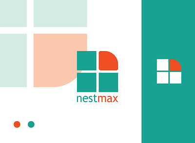 Nestmax branding design graphic design illustration logo