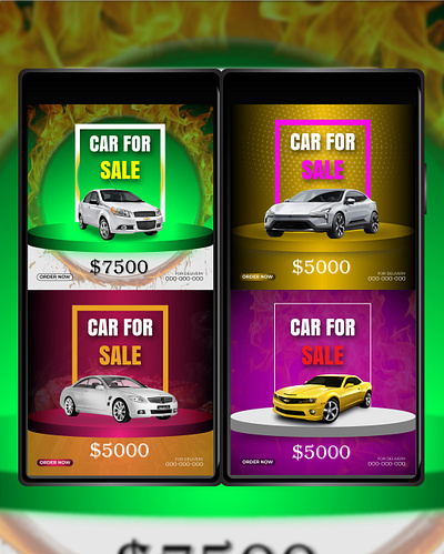 Social media Car post design template socialmediapost