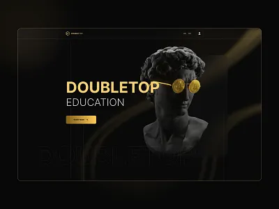 Crypto Project agency blockchain branding clean company crypto cryptocurrency dark darkmode design home landing minimal nft studio ux visual identity web web service