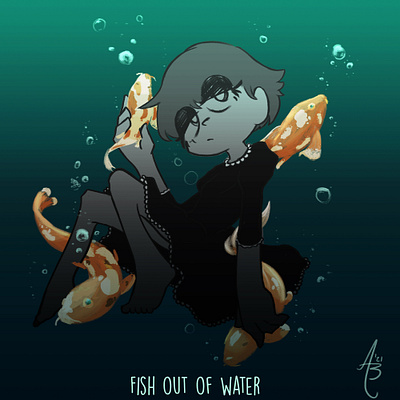 Fish Out of Water illustration